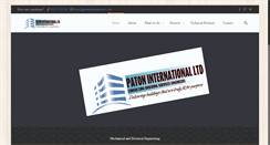 Desktop Screenshot of patoninternational.com